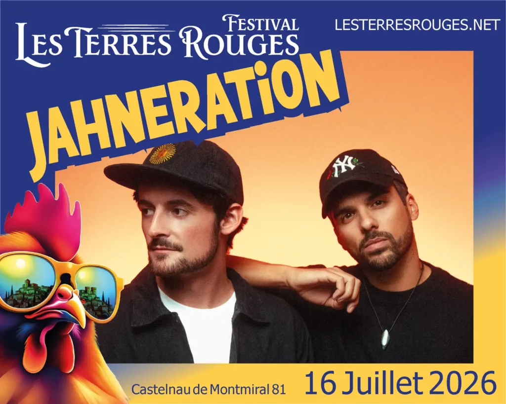 jahneration festival les terres rouges
