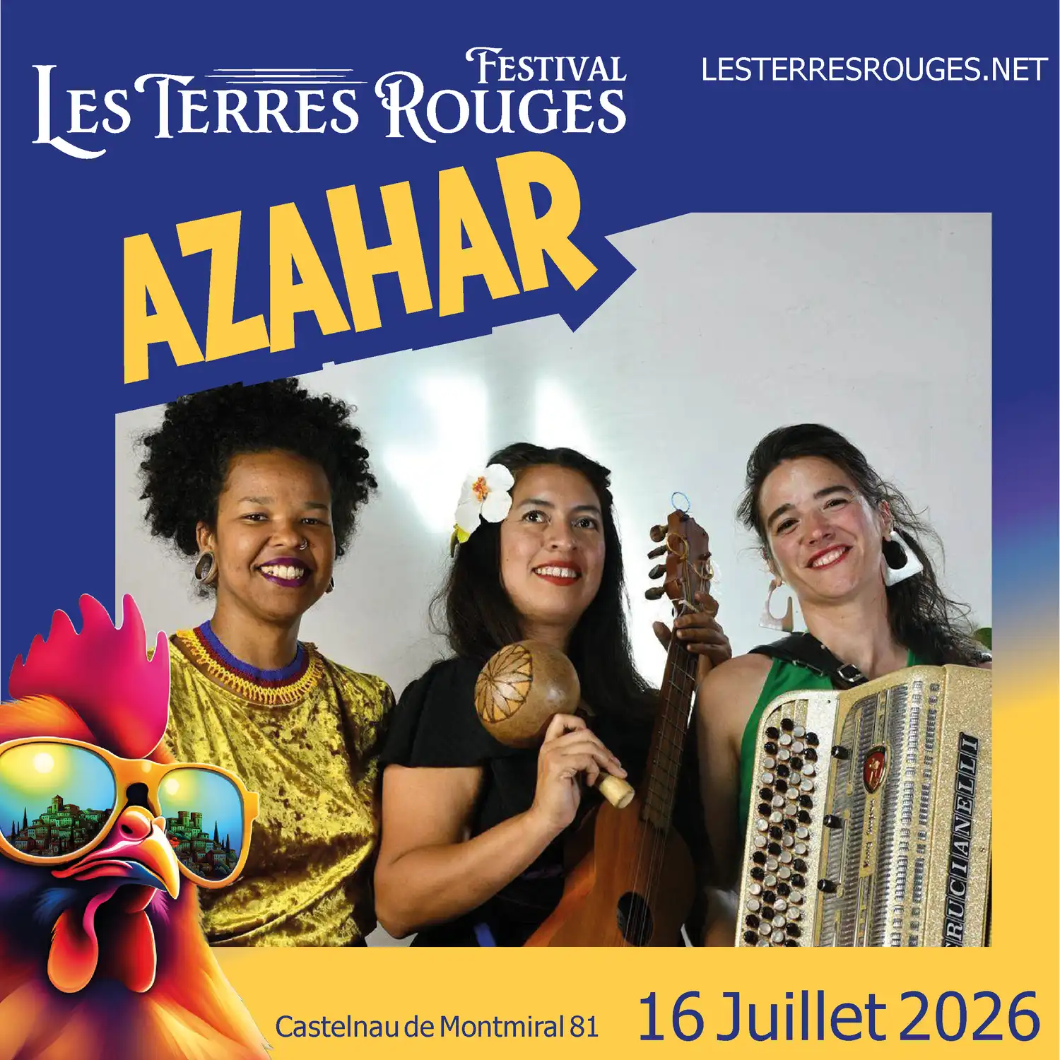 azahar festival les terres rouges 2026