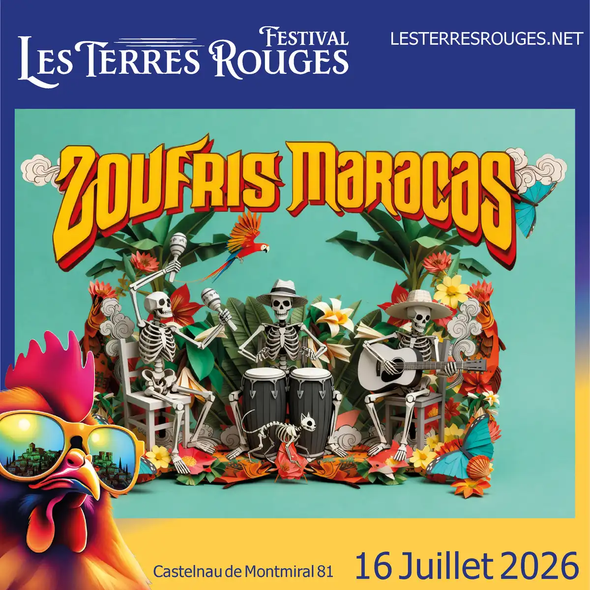 zoufris maracas festival les terres rouges 2026