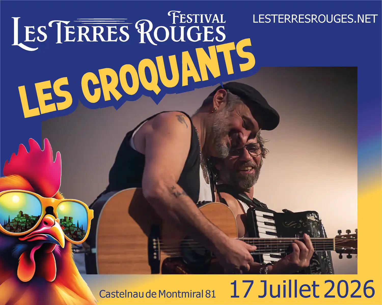 les croquants festival les terres rouges 2026