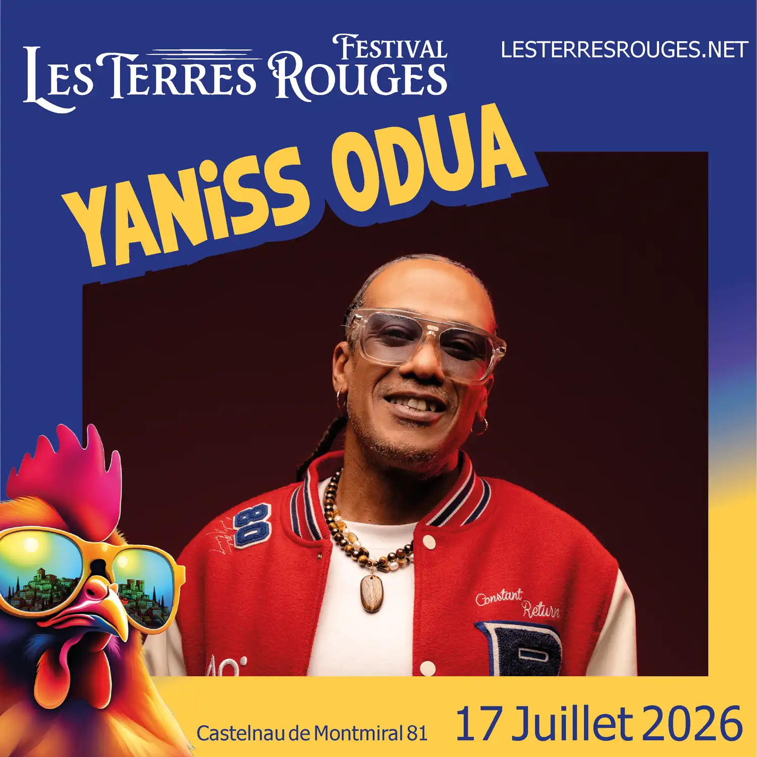 yanis odua festival les terres rouges 2026