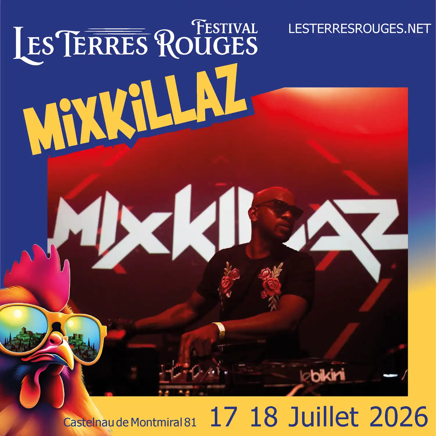 mixkillaz festival les terres rouges 2026