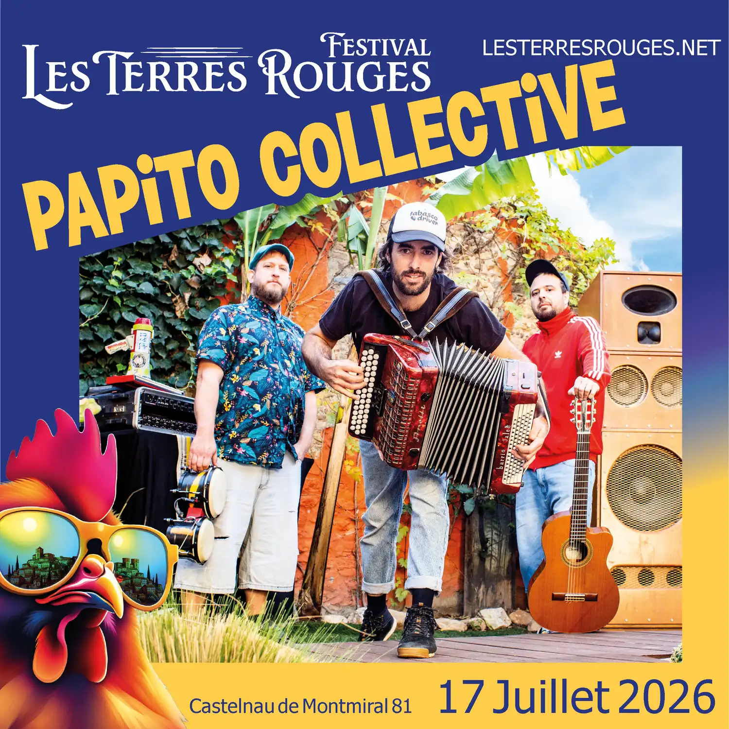 papito collective festival les terres rouges 2026